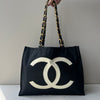 Chanel Vintage Shopper Tote