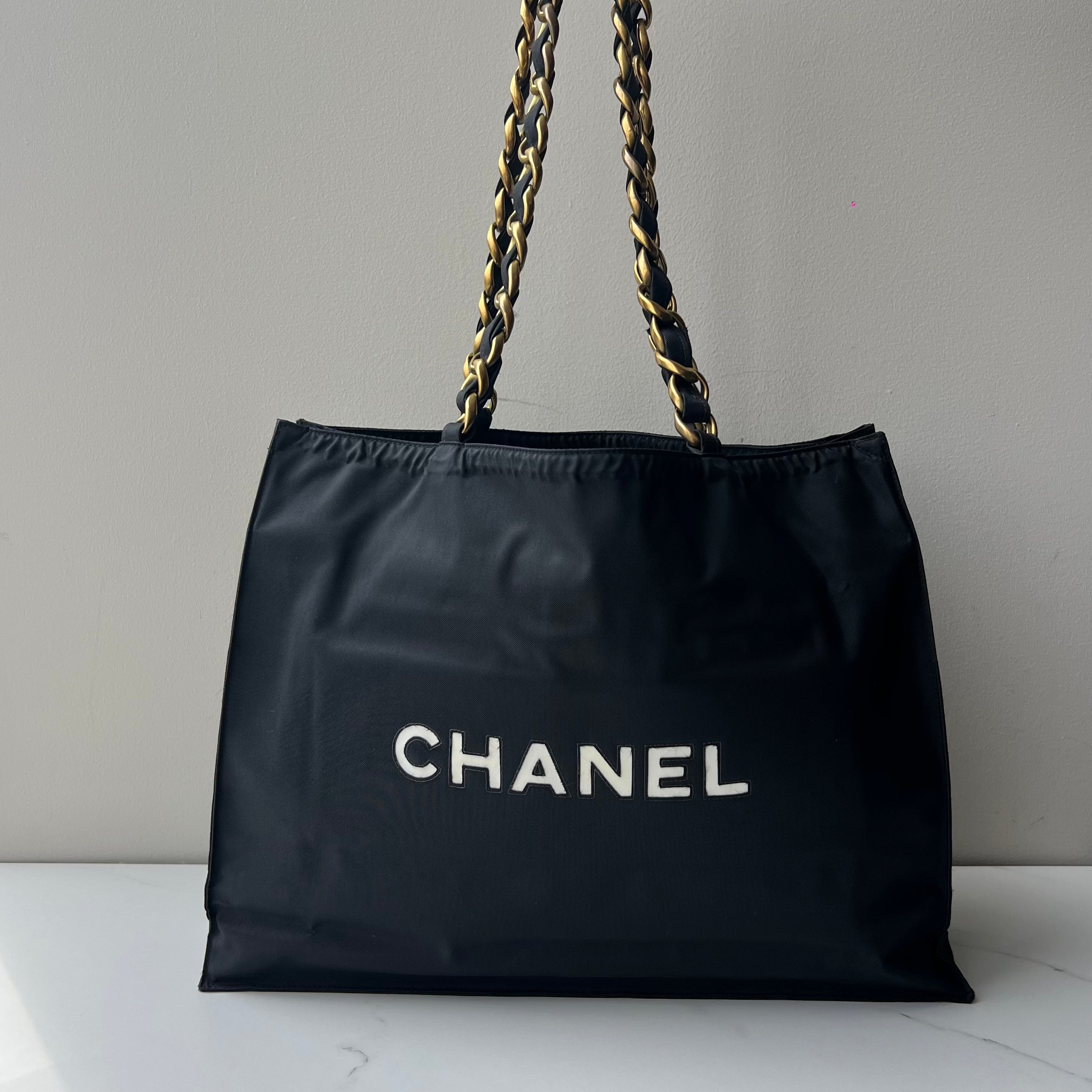 Chanel Vintage Shopper Tote