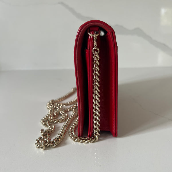 Christian Dior Diorama Wallet On Chain
