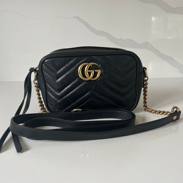 Gucci Mini Marmont Shoulder Bag