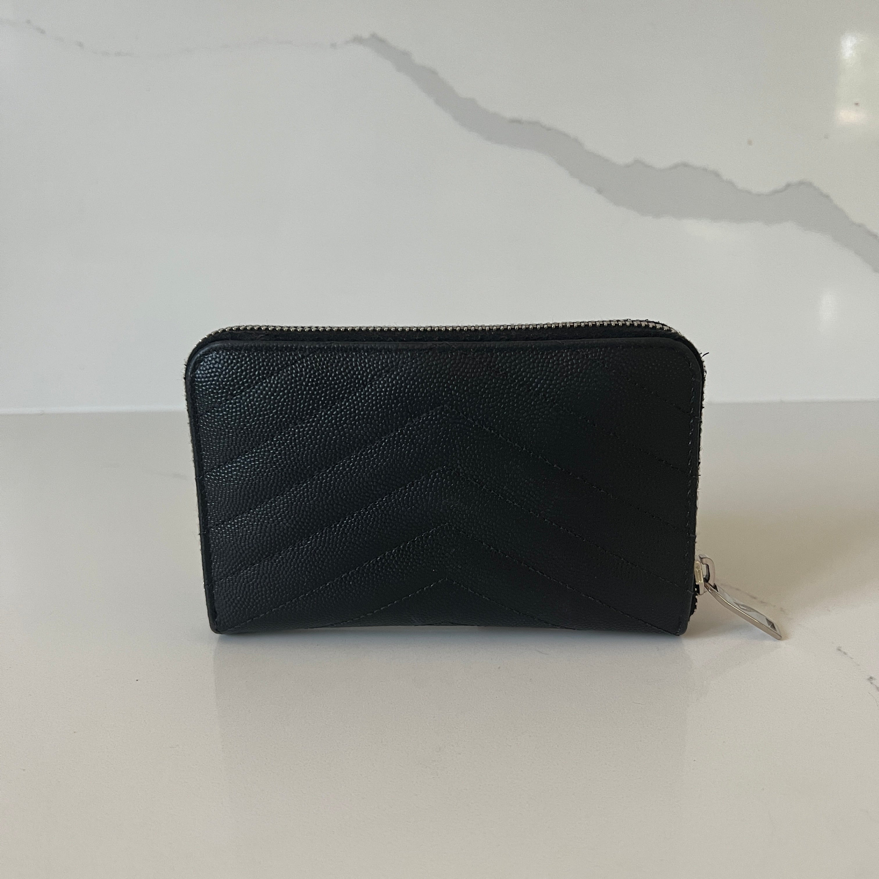 Saint Laurent Zip Around Wallet