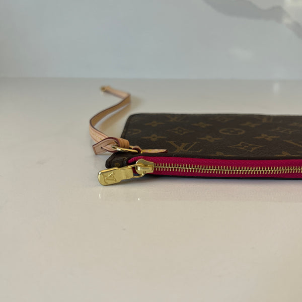 Louis Vuitton Neverfull MM & Pouch