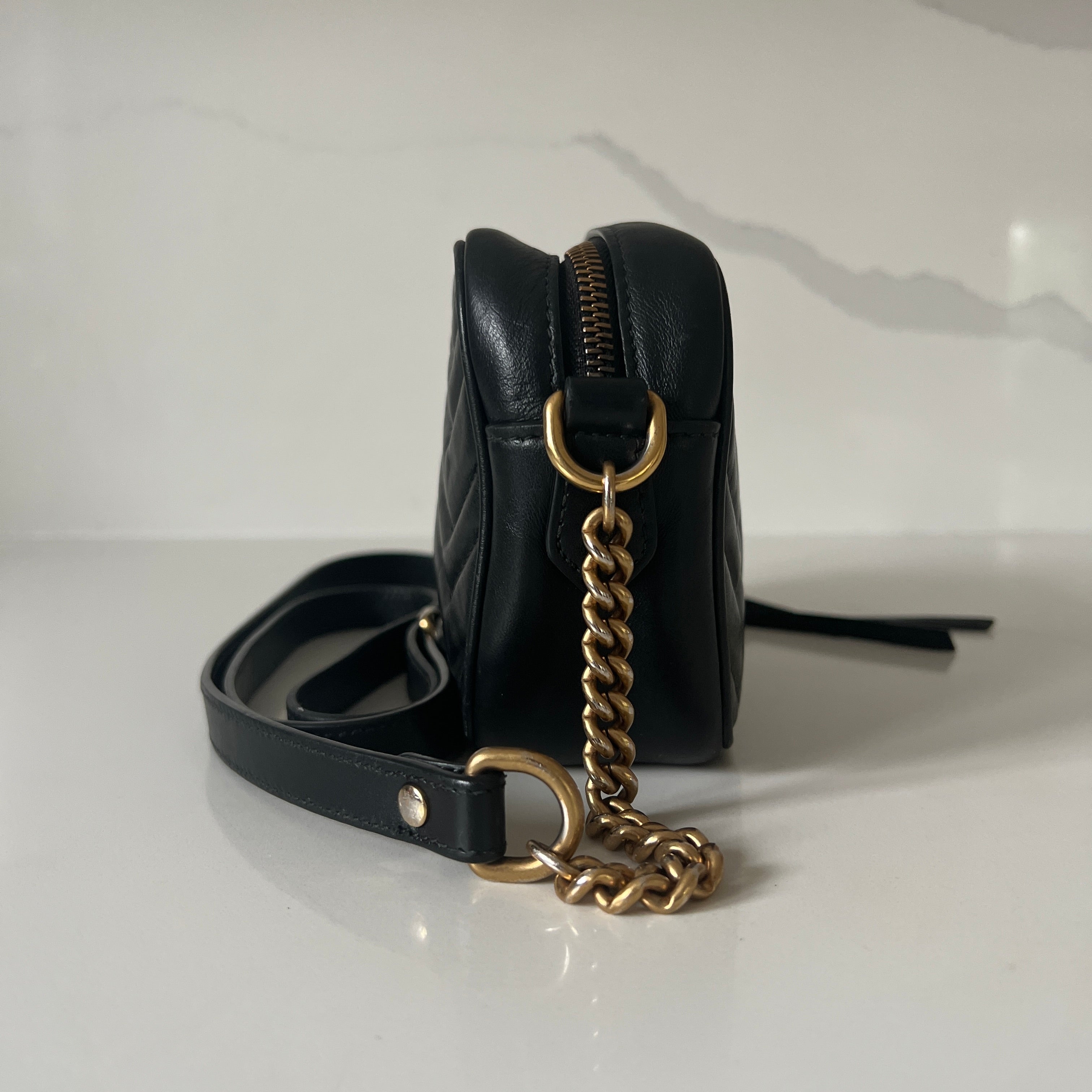 Gucci Mini Marmont Shoulder Bag