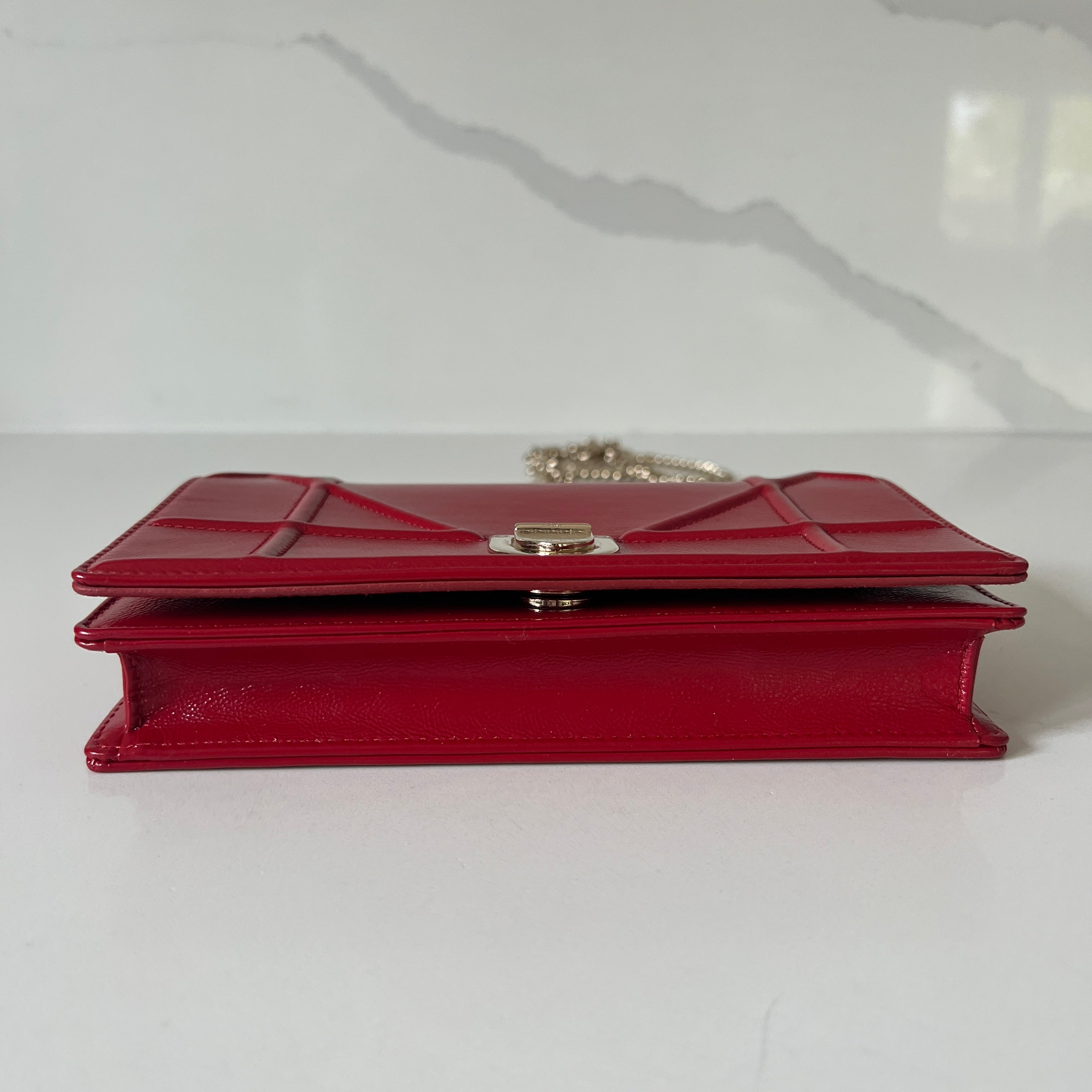 Christian Dior Diorama Wallet On Chain