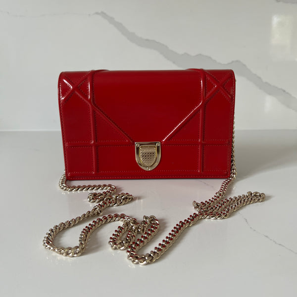 Christian Dior Diorama Wallet On Chain