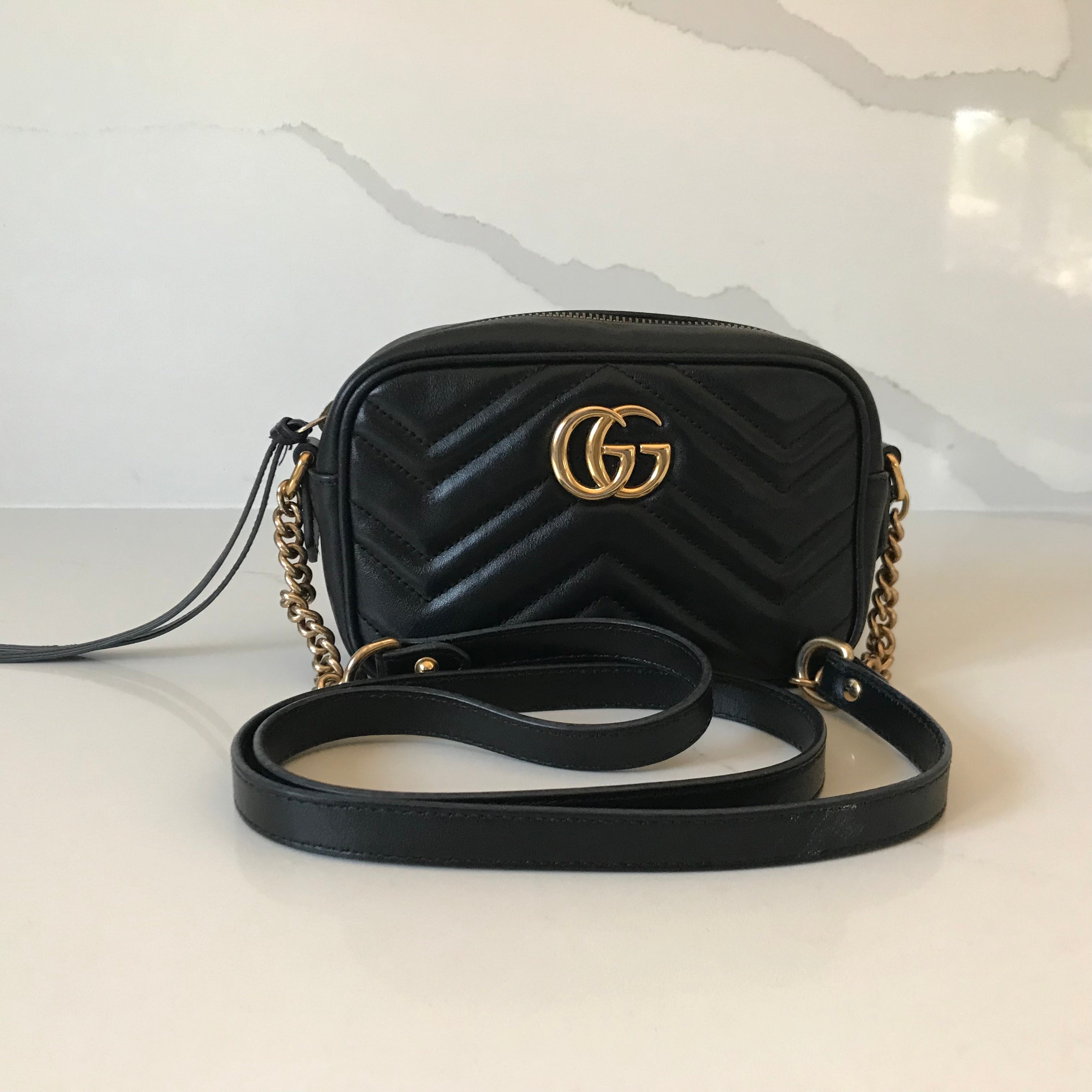 Gucci Mini Marmont Shoulder Bag