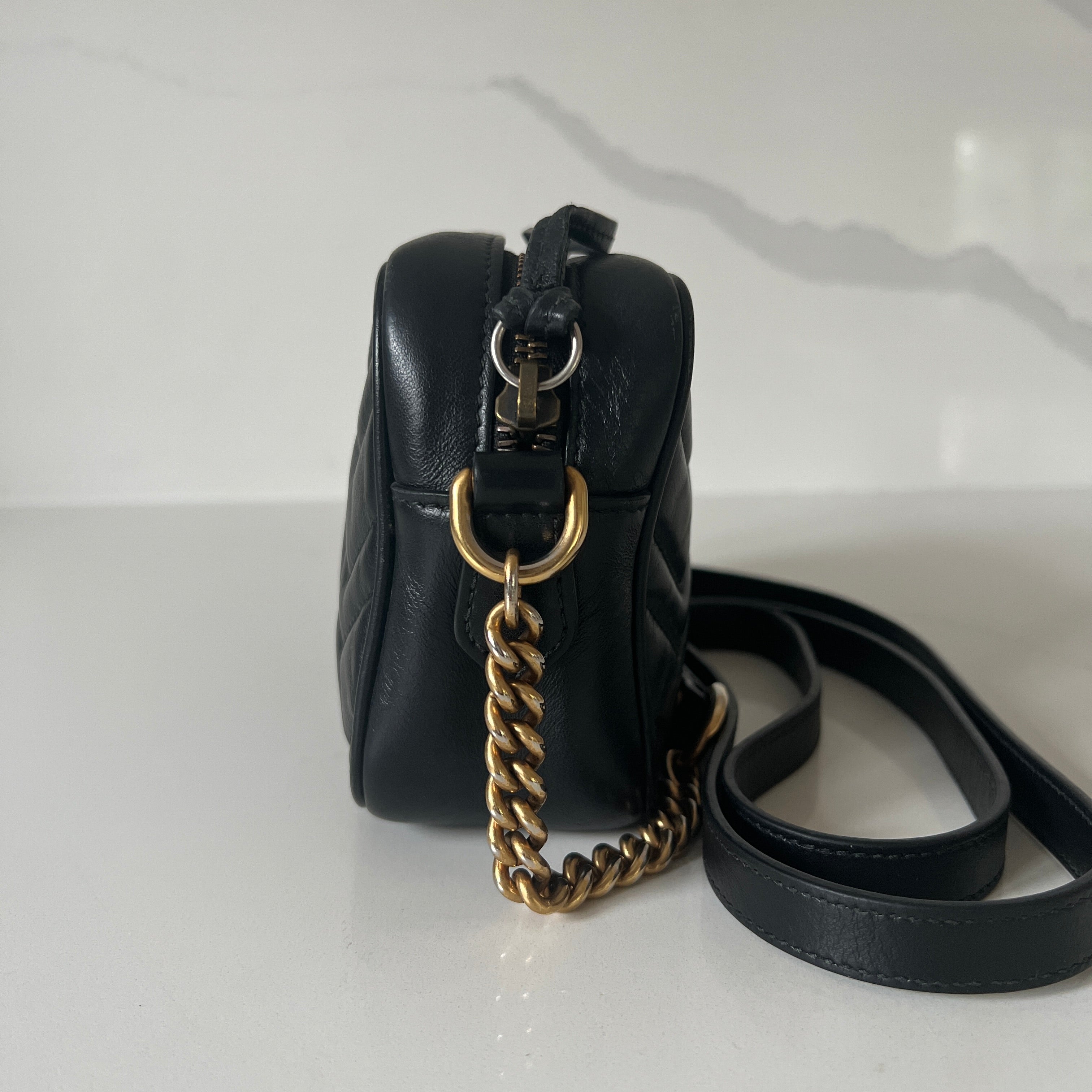 Gucci Mini Marmont Shoulder Bag