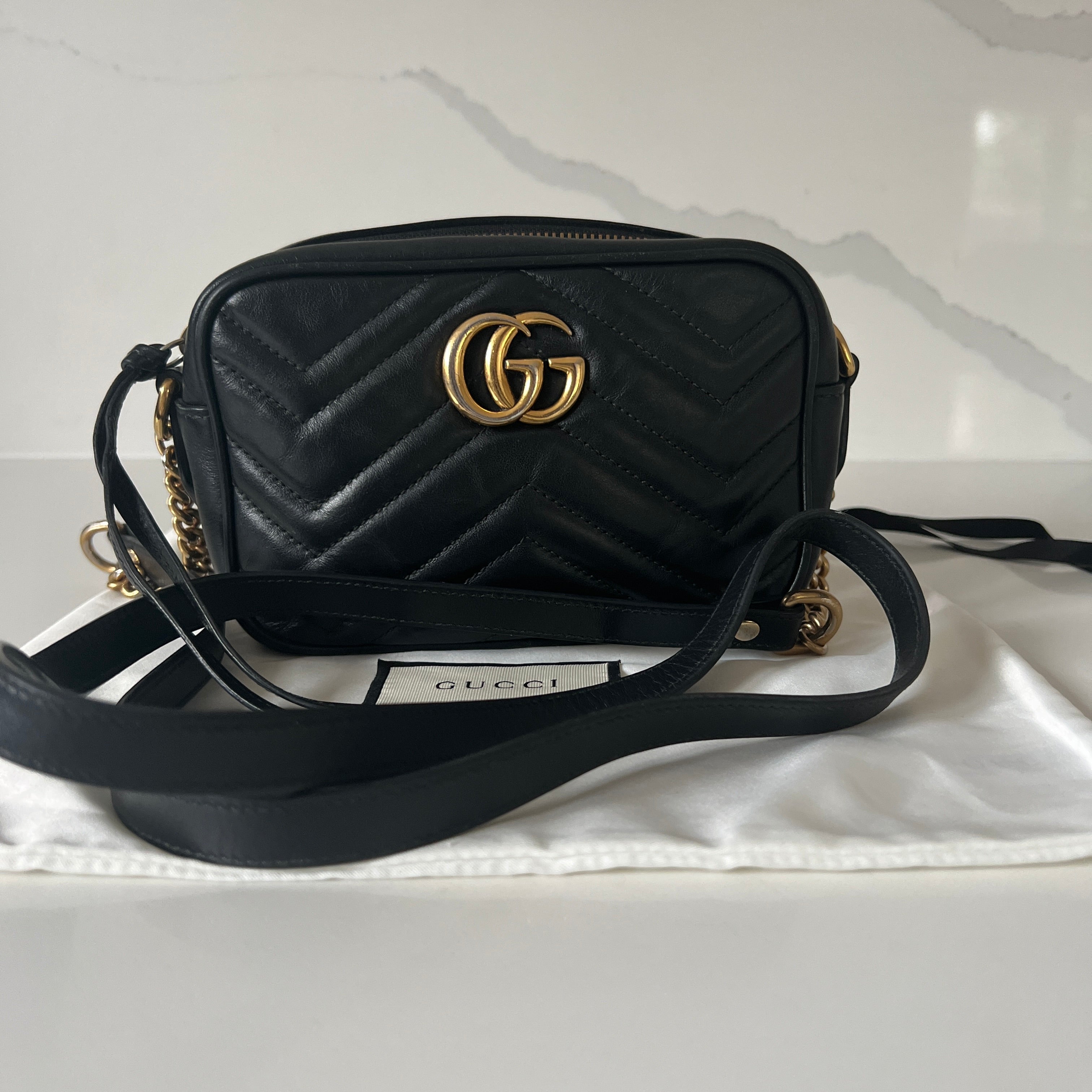 Gucci Mini Marmont Shoulder Bag