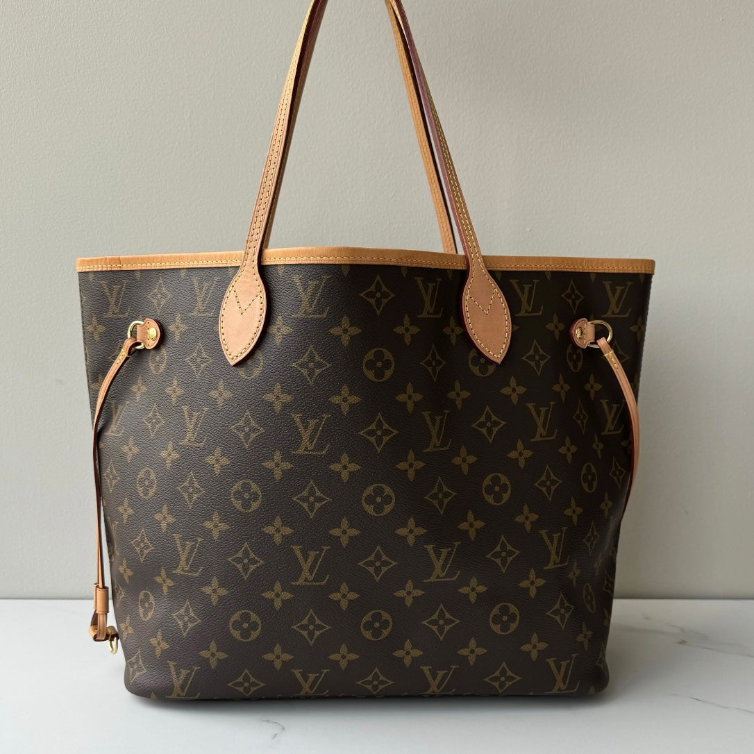 Louis Vuitton Neverfull MM & Pouch