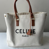 Celine Paris Cabas Canvas Tote