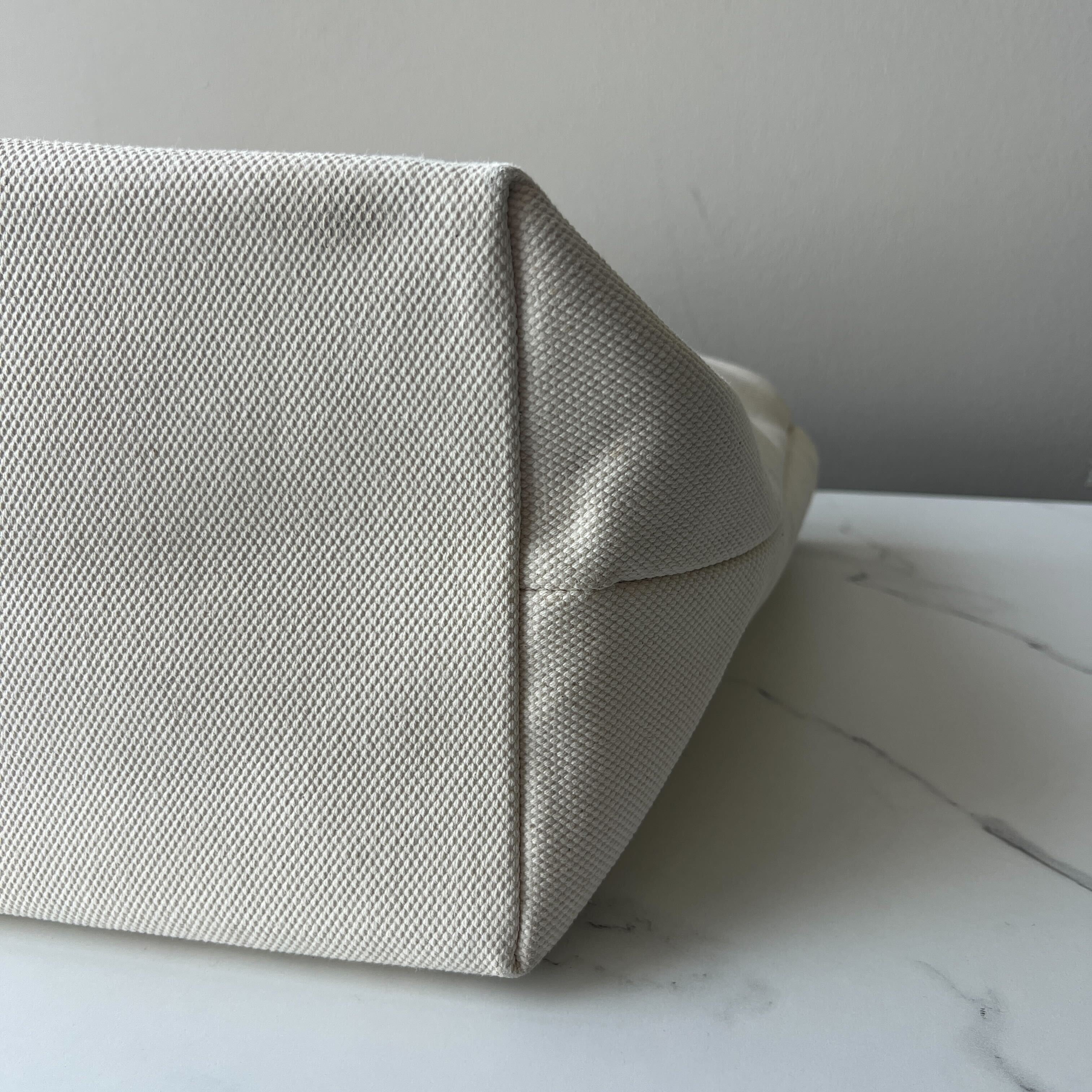 Celine Paris Cabas Canvas Tote