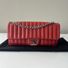 Chanel Vertical Stitch Flap with Bijou Chain