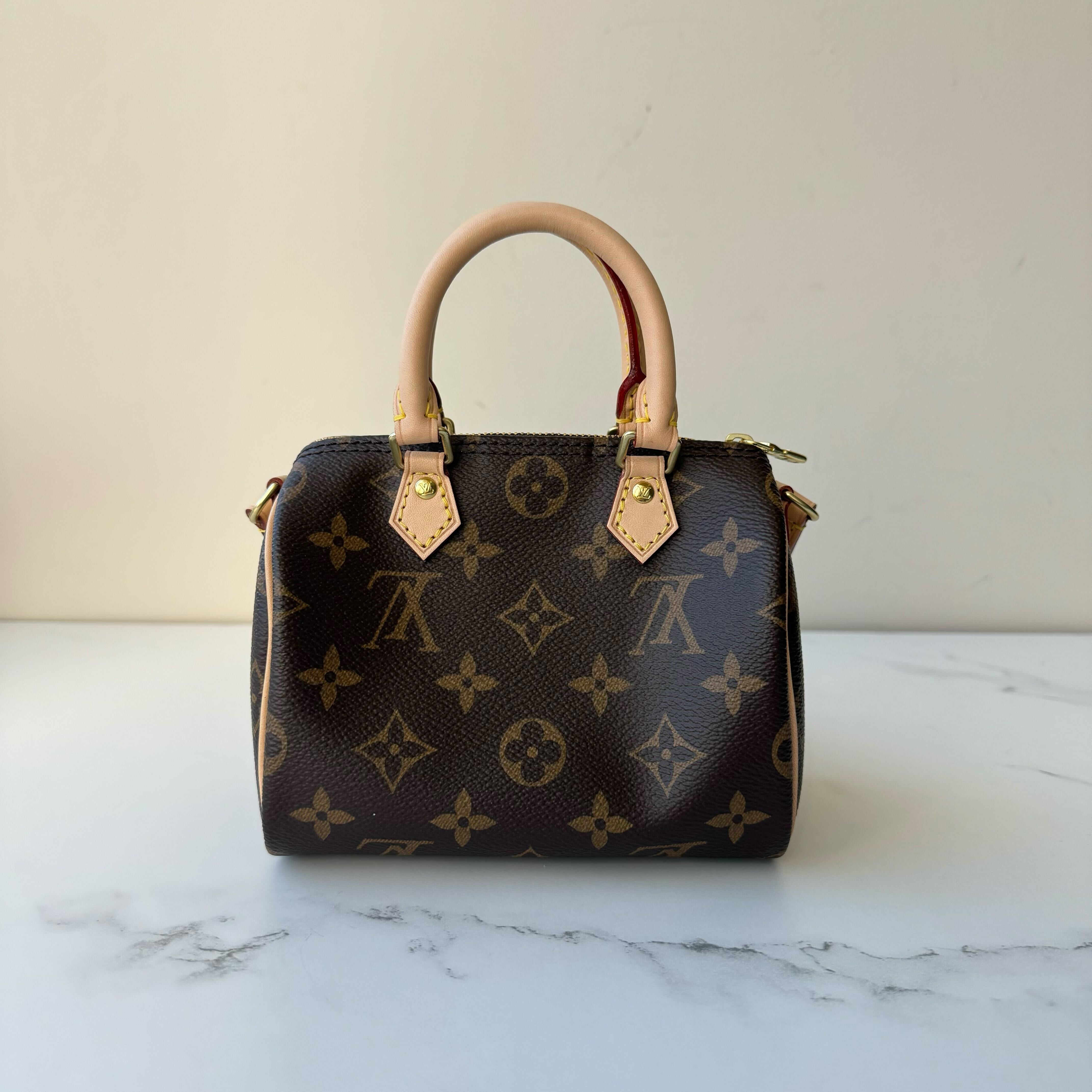 Louis Vuitton Nano Speedy Bandouliere