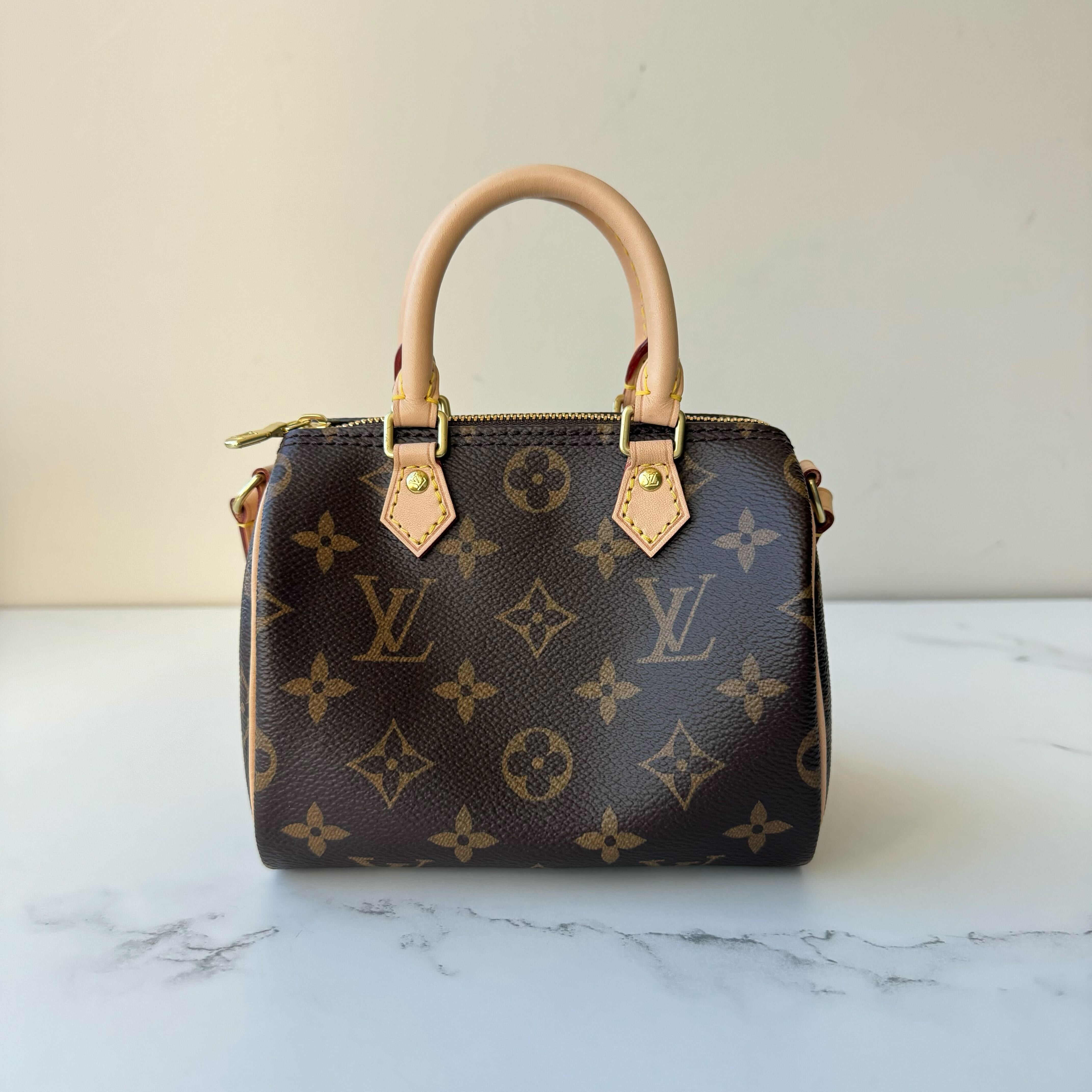 Louis Vuitton Nano Speedy Bandouliere