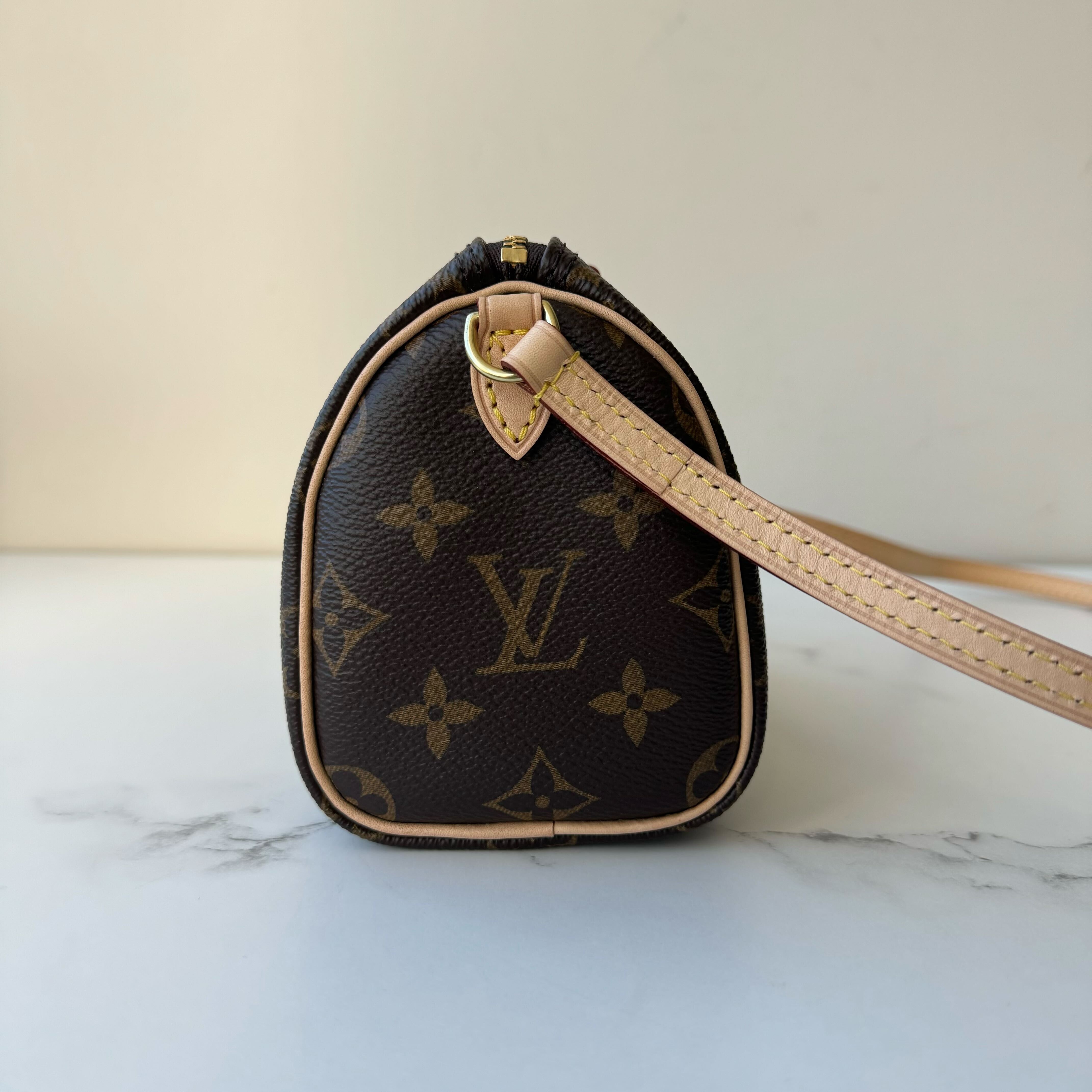 Louis Vuitton Nano Speedy Bandouliere