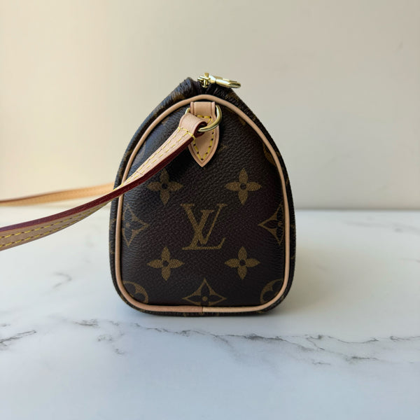 Louis Vuitton Nano Speedy Bandouliere