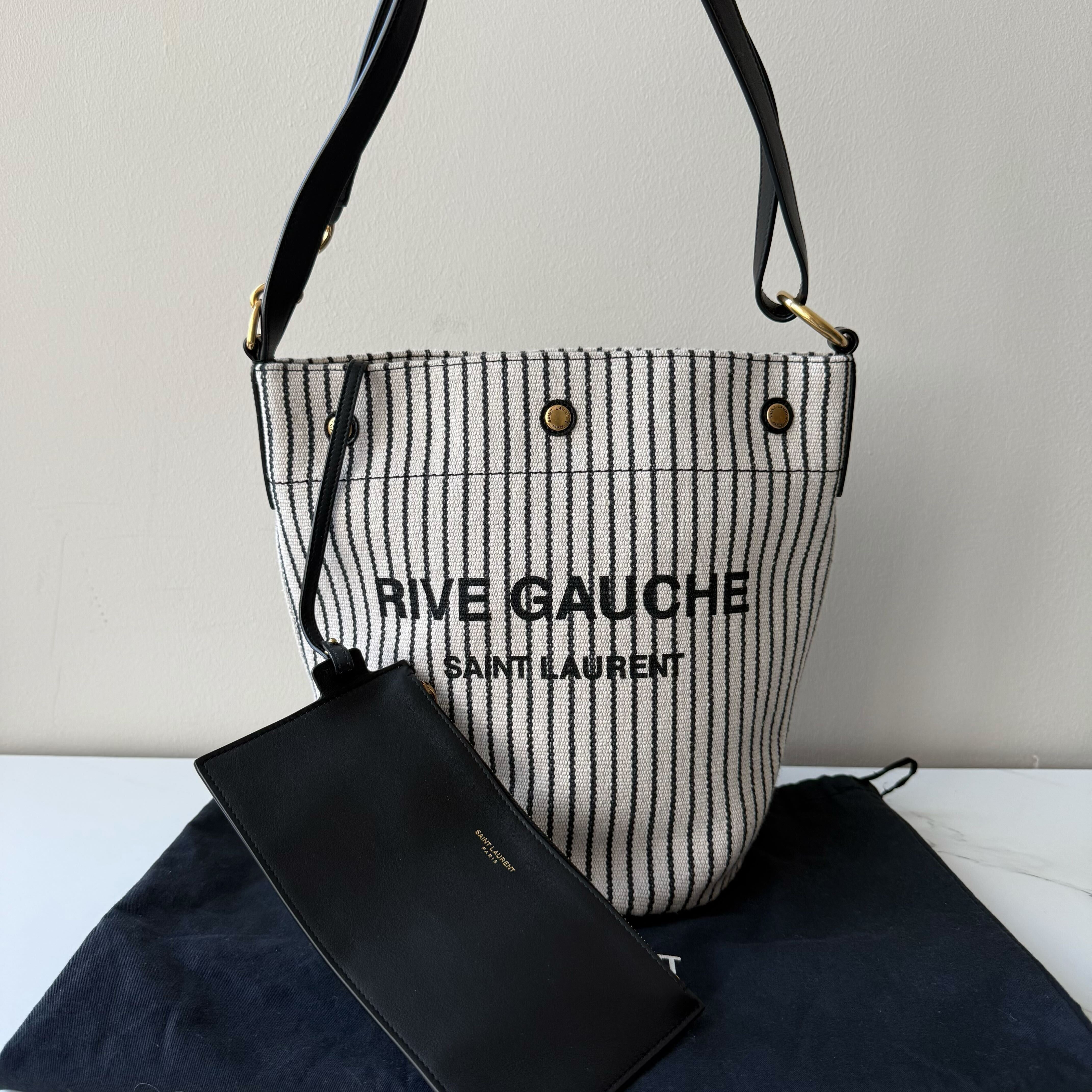 Saint Laurent Rive Gauche Bucket Bag