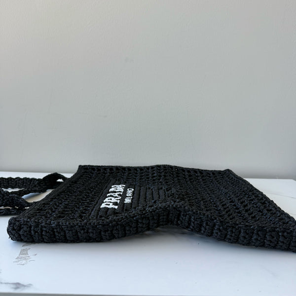 Prada Crochet Tote
