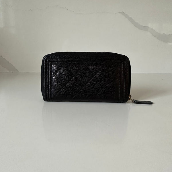 Chanel Boy Zipped Wallet