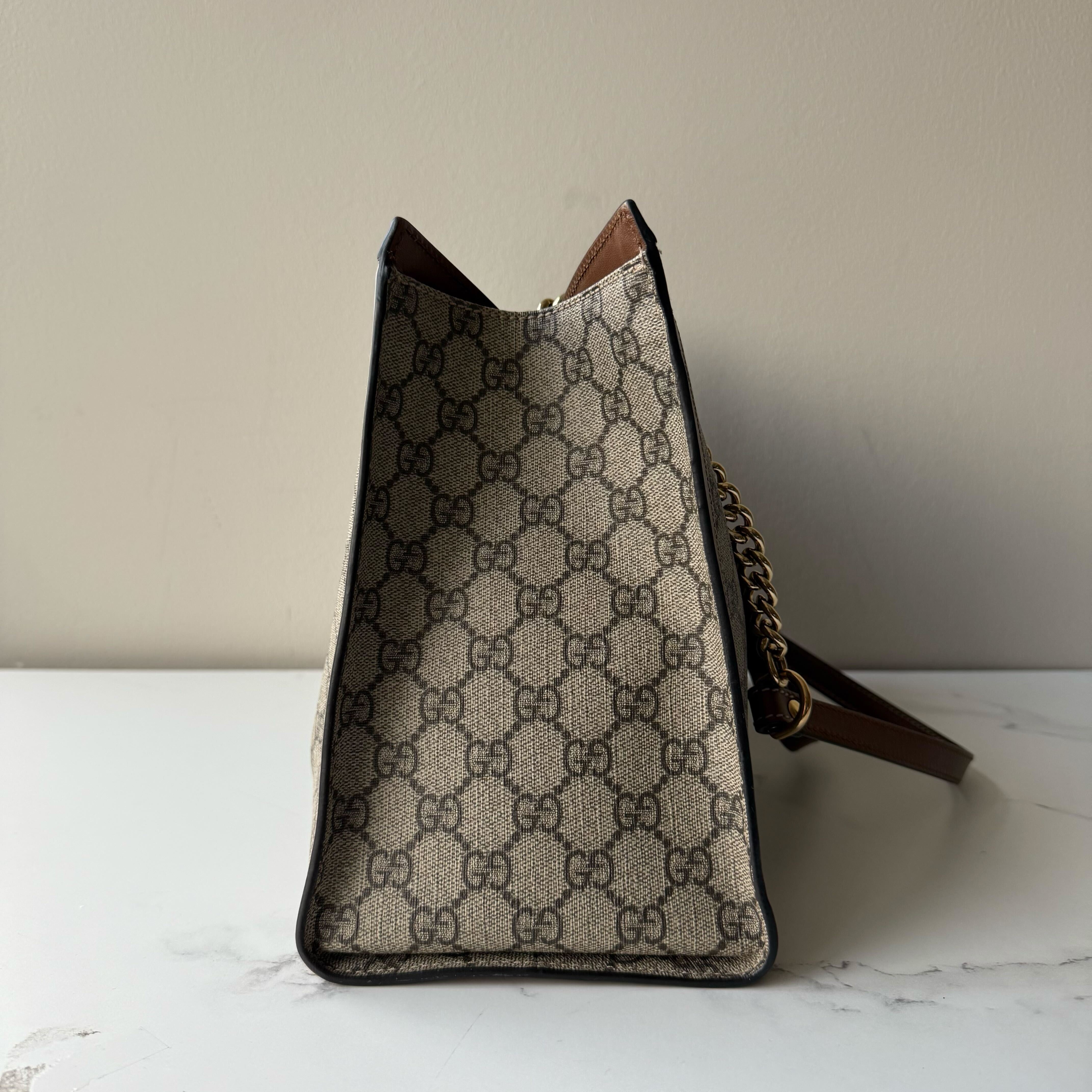 Gucci Pad Lock GG Tote