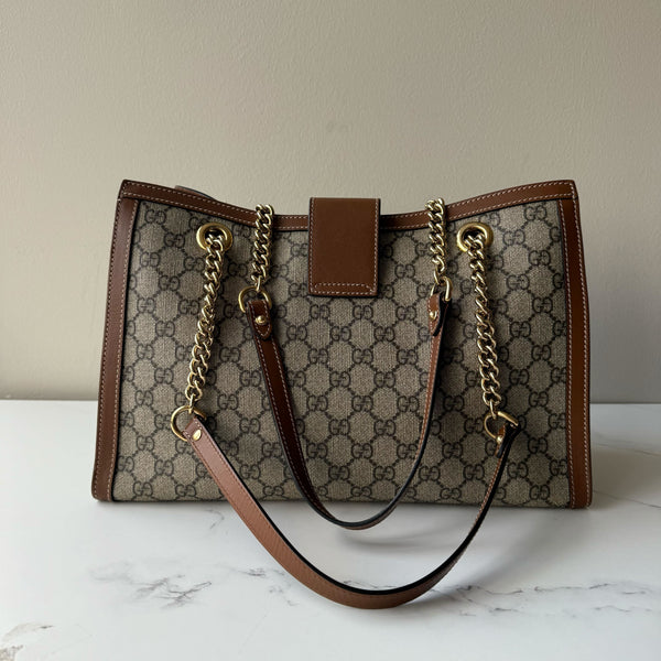 Gucci Pad Lock GG Tote