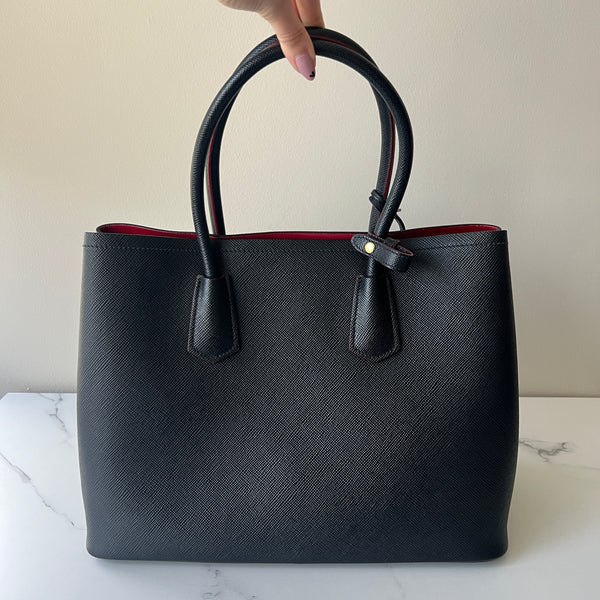 Prada Saffiano Double Bag