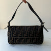 Fendi Zucca  Baguette Shoulder Bag