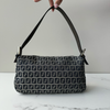 Fendi Zucca  Baguette Shoulder Bag