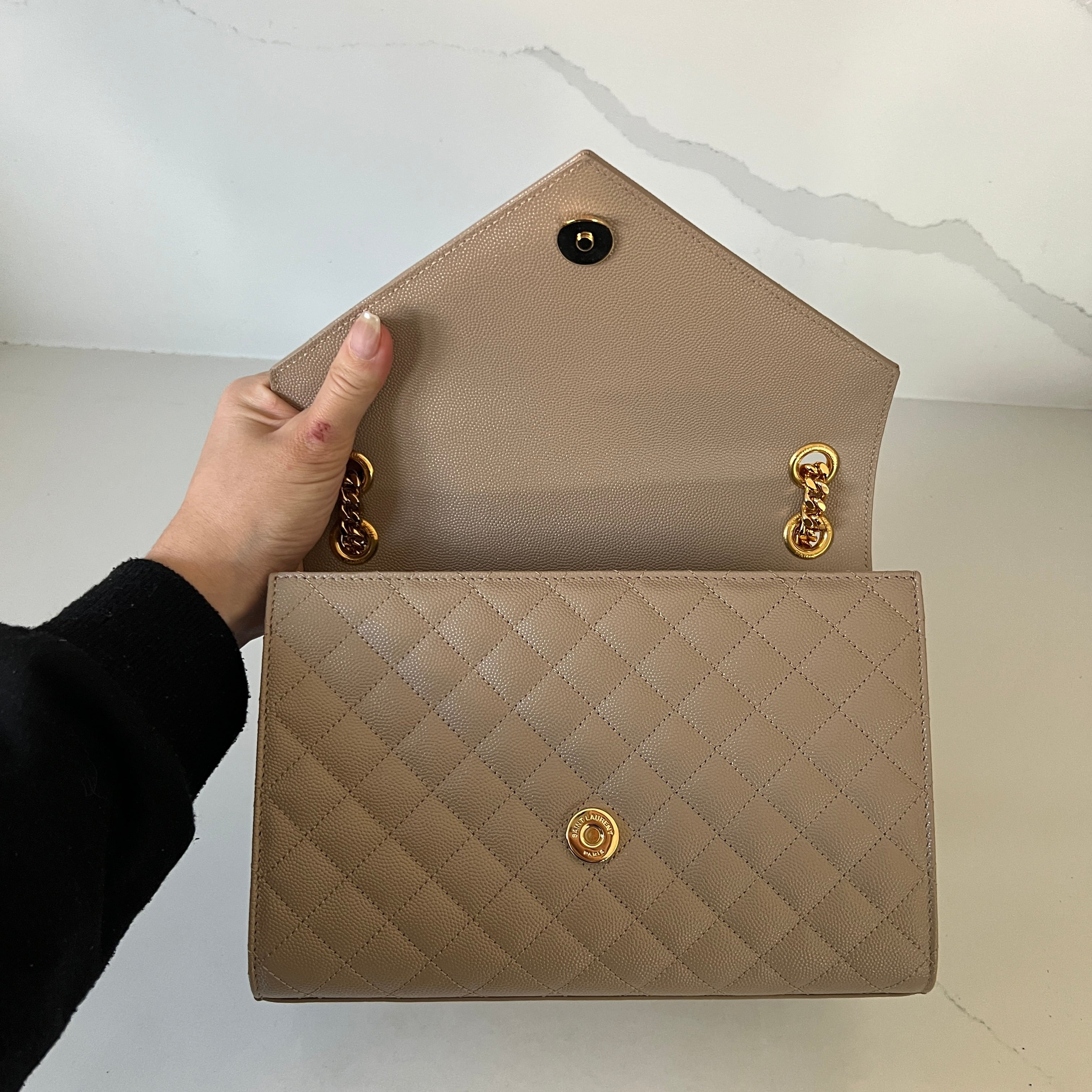 Saint Laurent Medium Envelope Bag