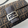 Fendi Zucca  Baguette Shoulder Bag