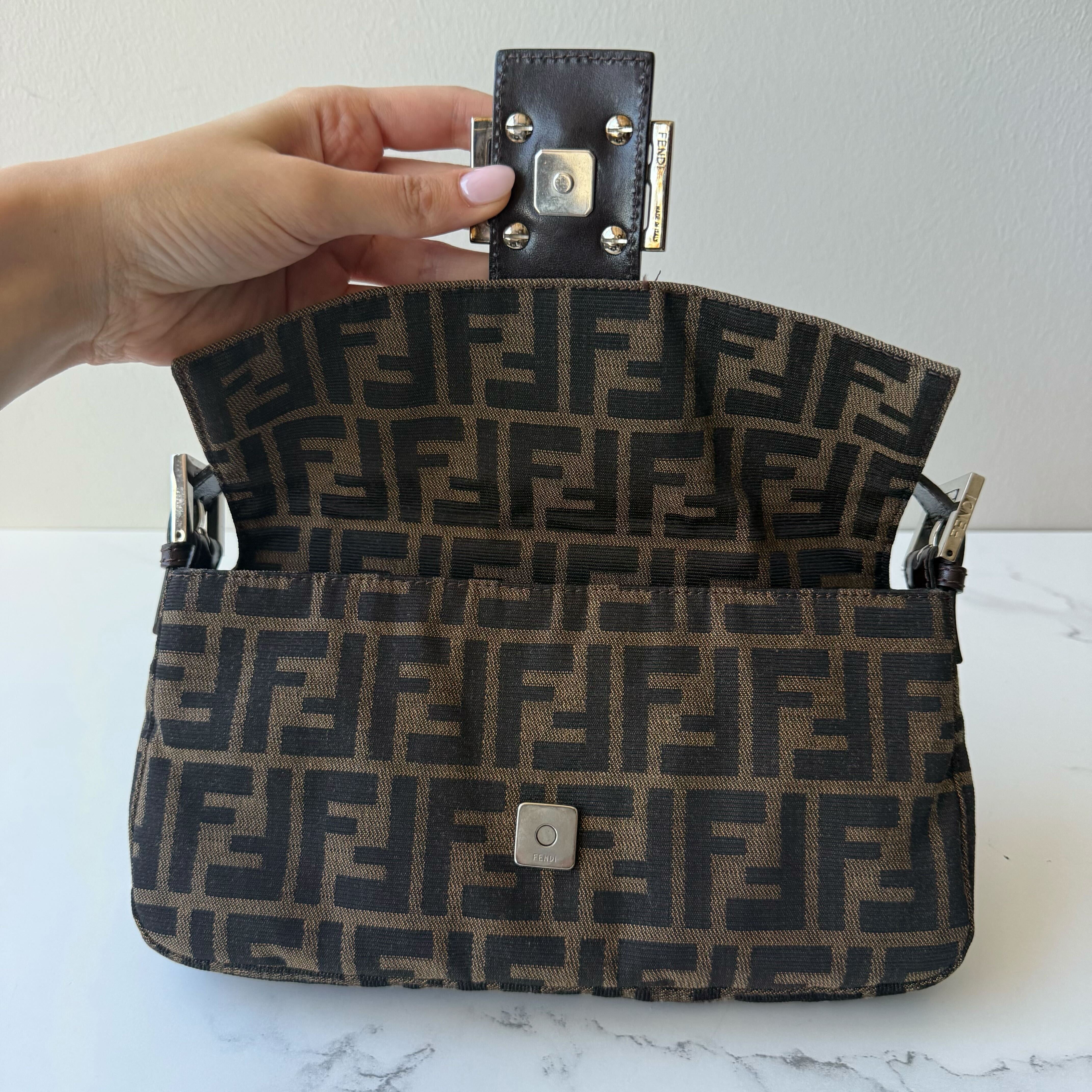 Fendi Zucca Baguette