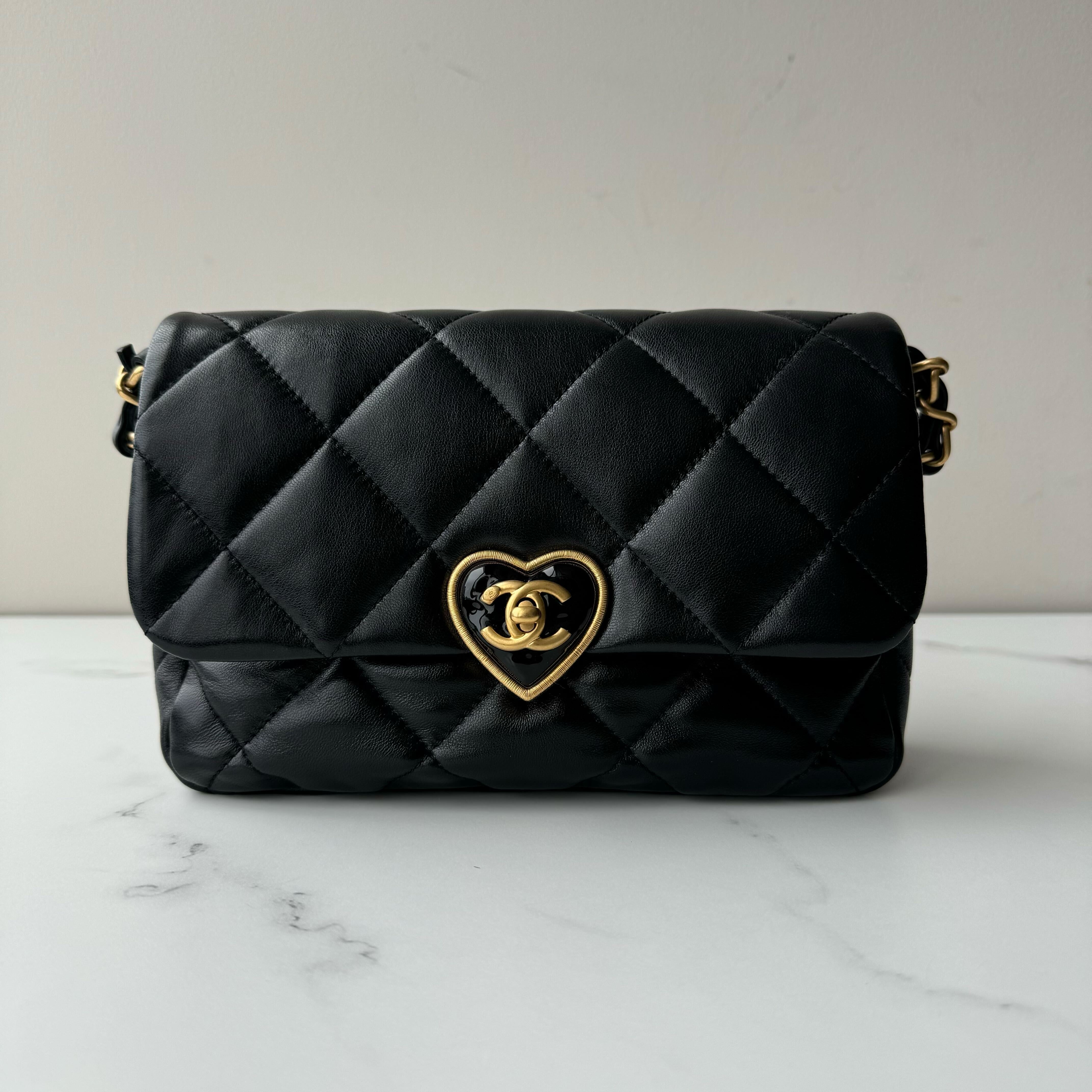 Chanel Heart CC Lock