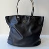 Prada Metal Handle Tote