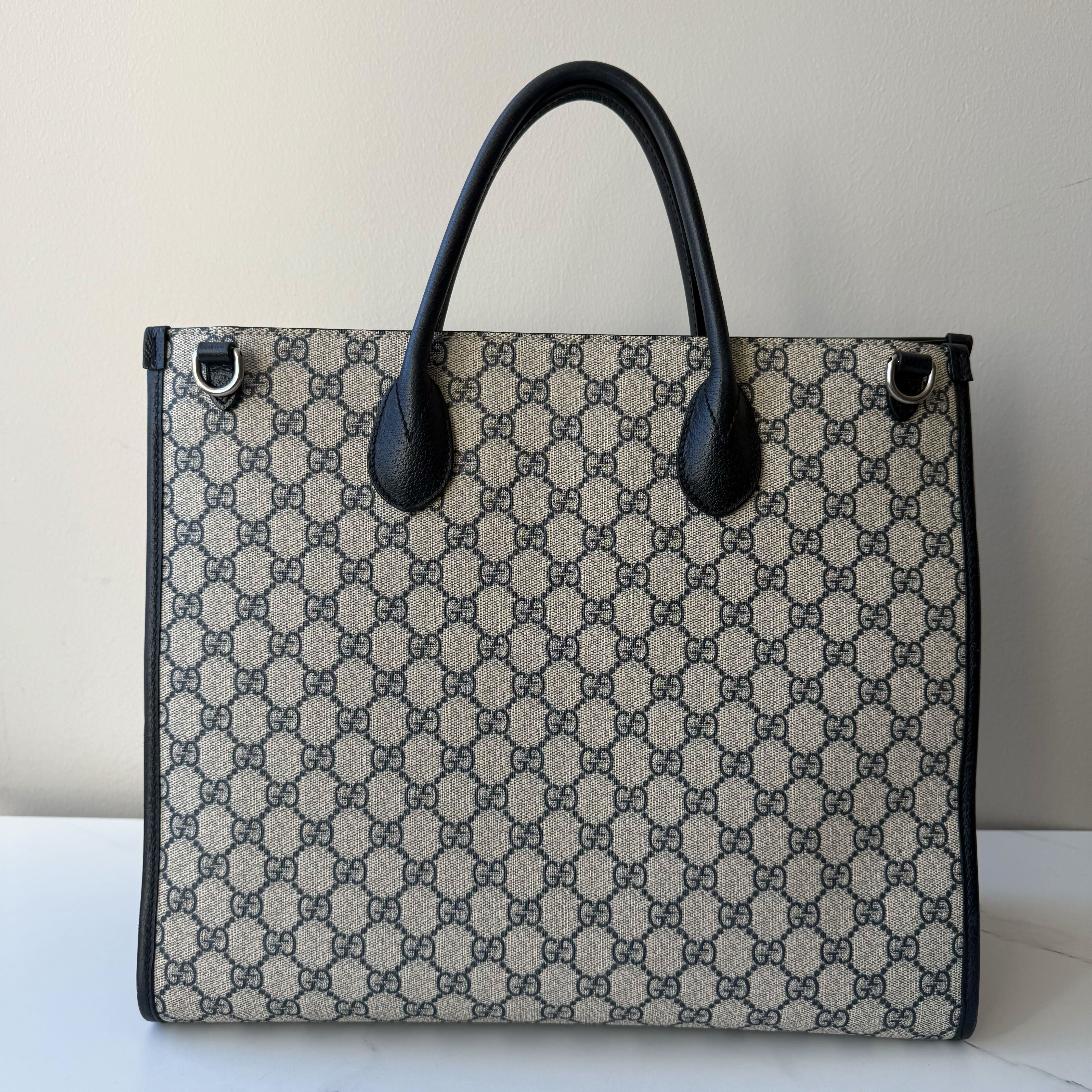 Gucci GG Supreme Interlocking G Tote