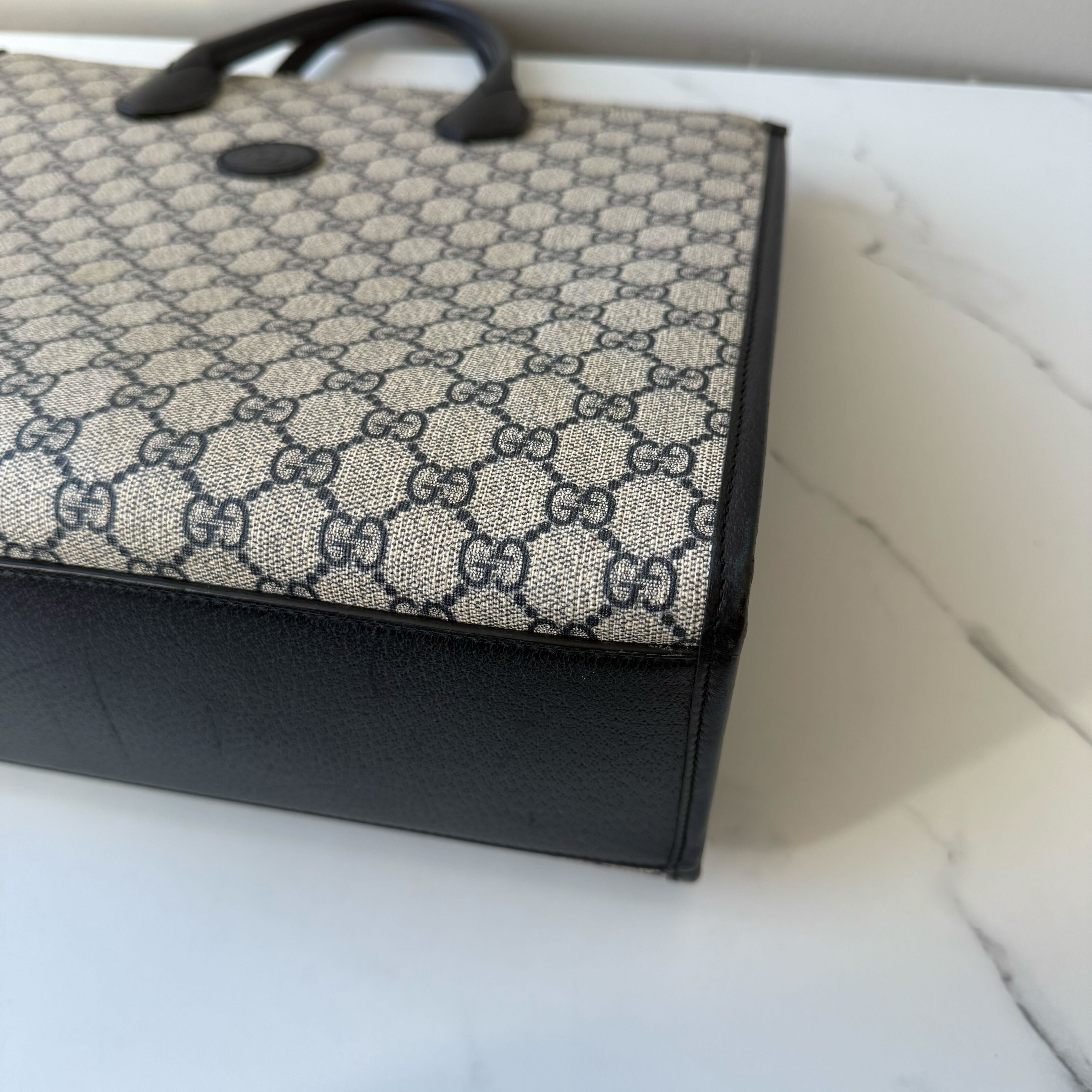 Gucci GG Supreme Interlocking G Tote