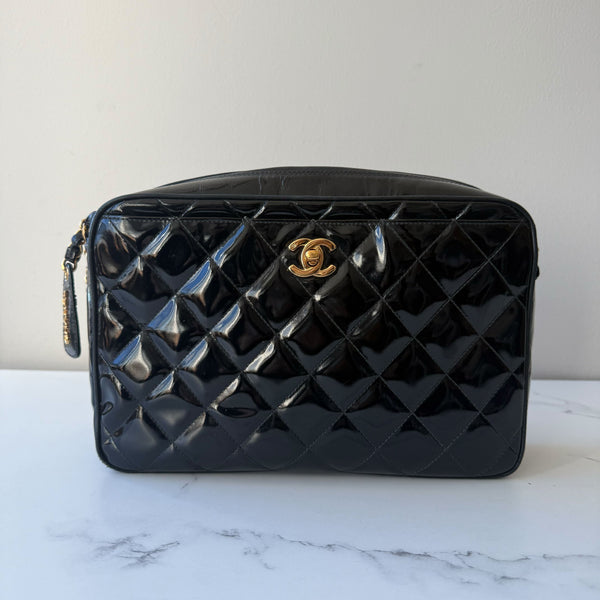 Chanel Quilted CC Camera Bag