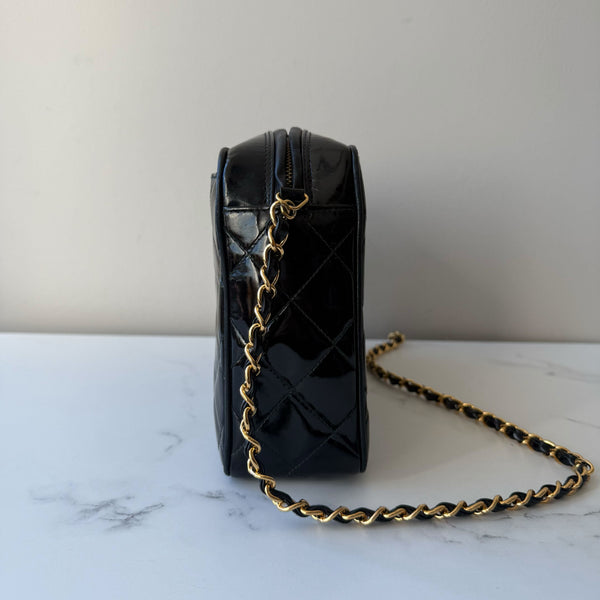 Chanel Quilted CC Camera Bag