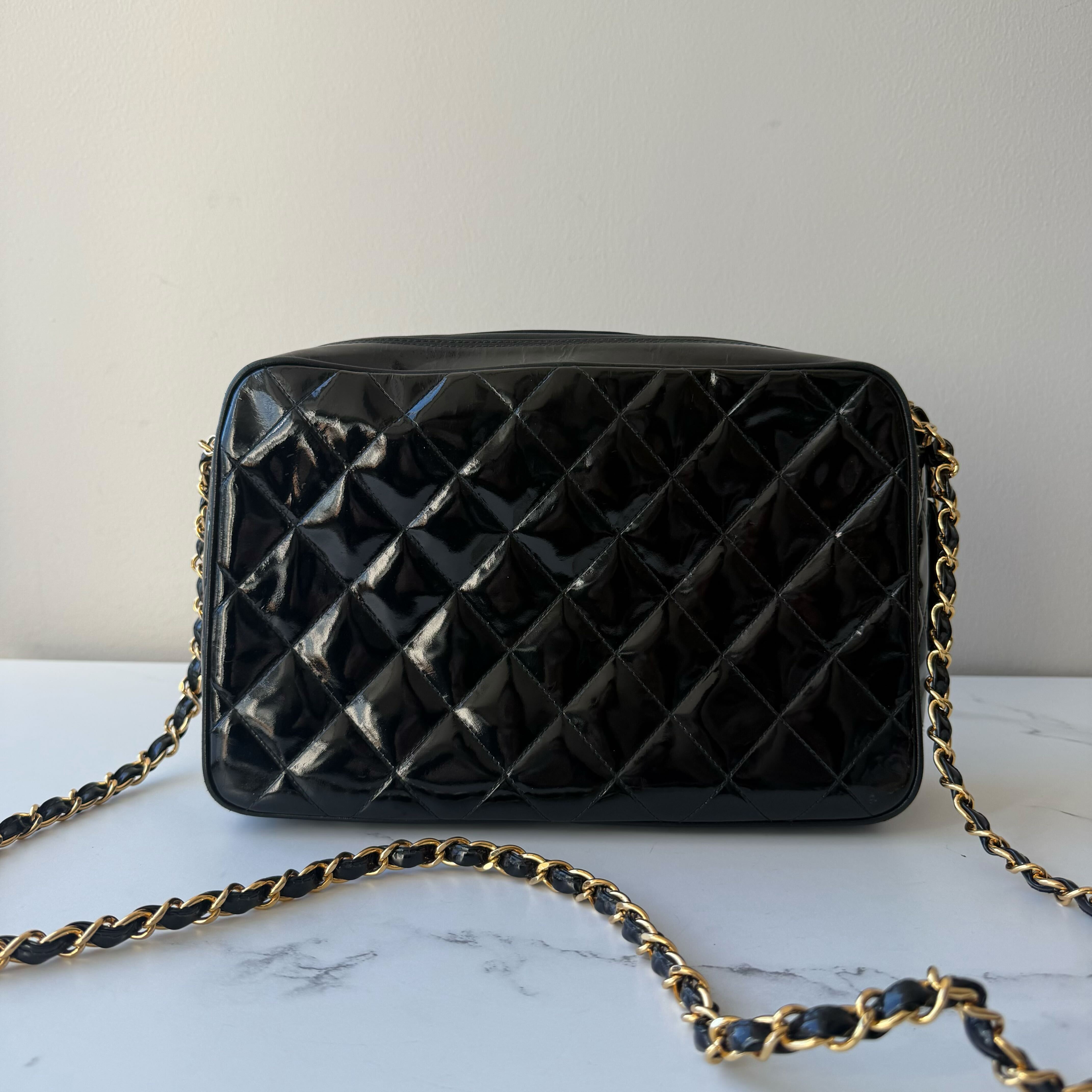 Chanel Quilted CC Camera Bag