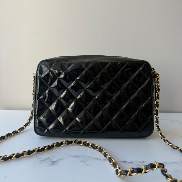 Chanel Quilted CC Camera Bag