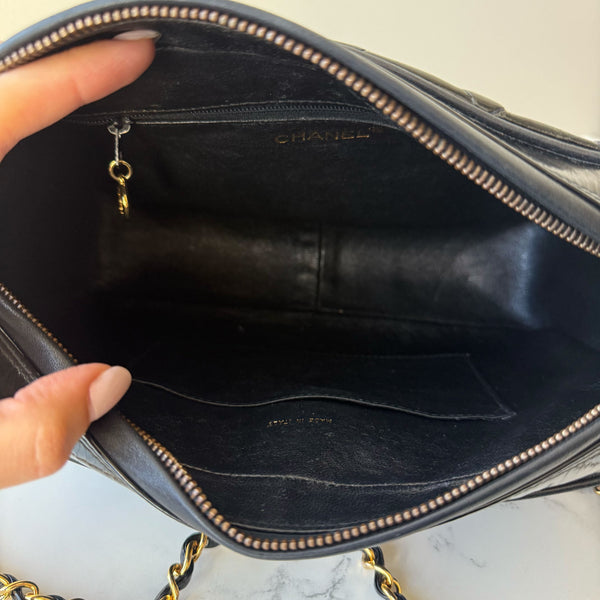 Chanel Quilted CC Camera Bag