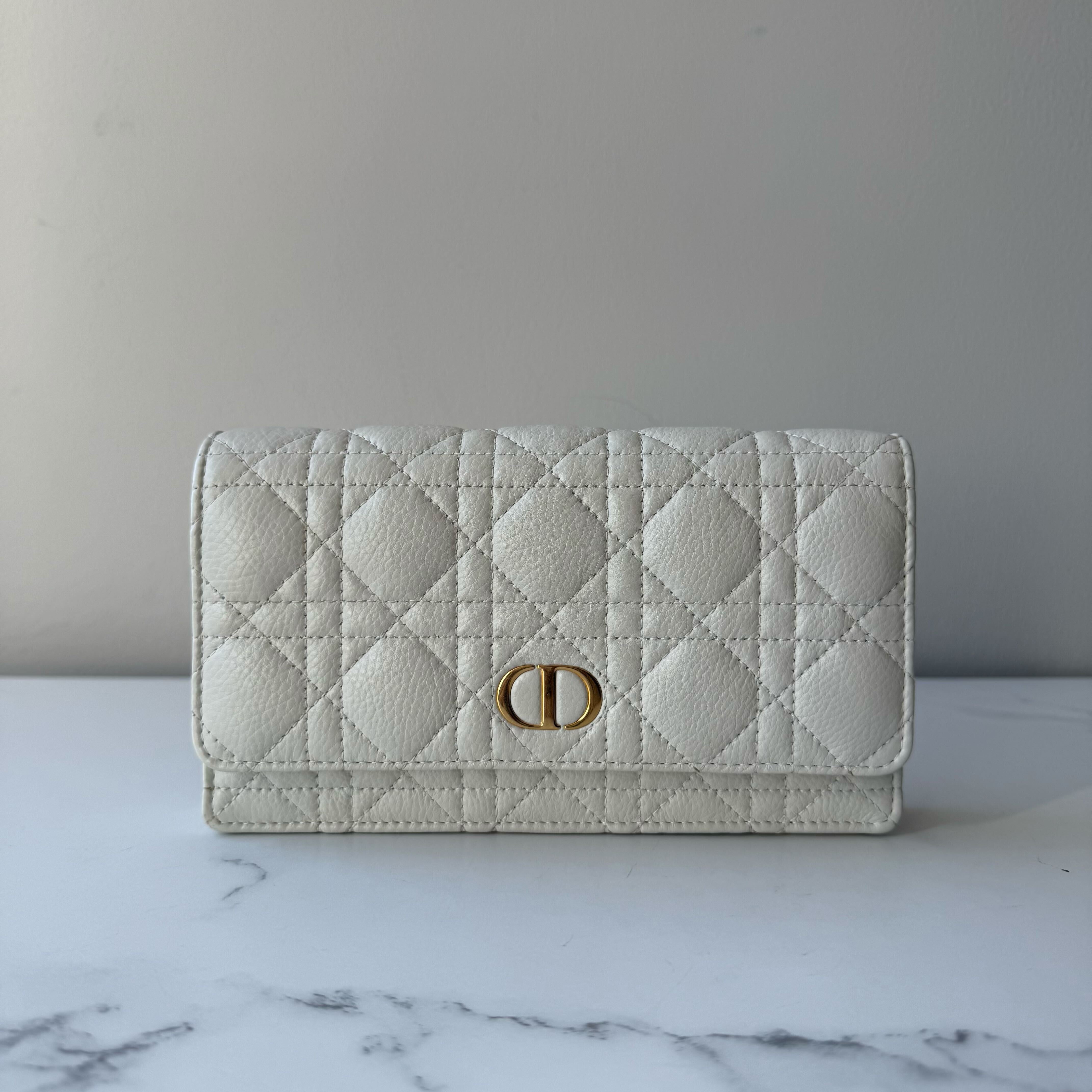 Dior Caro Pouch with Chain