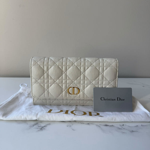 Dior Caro Pouch with Chain