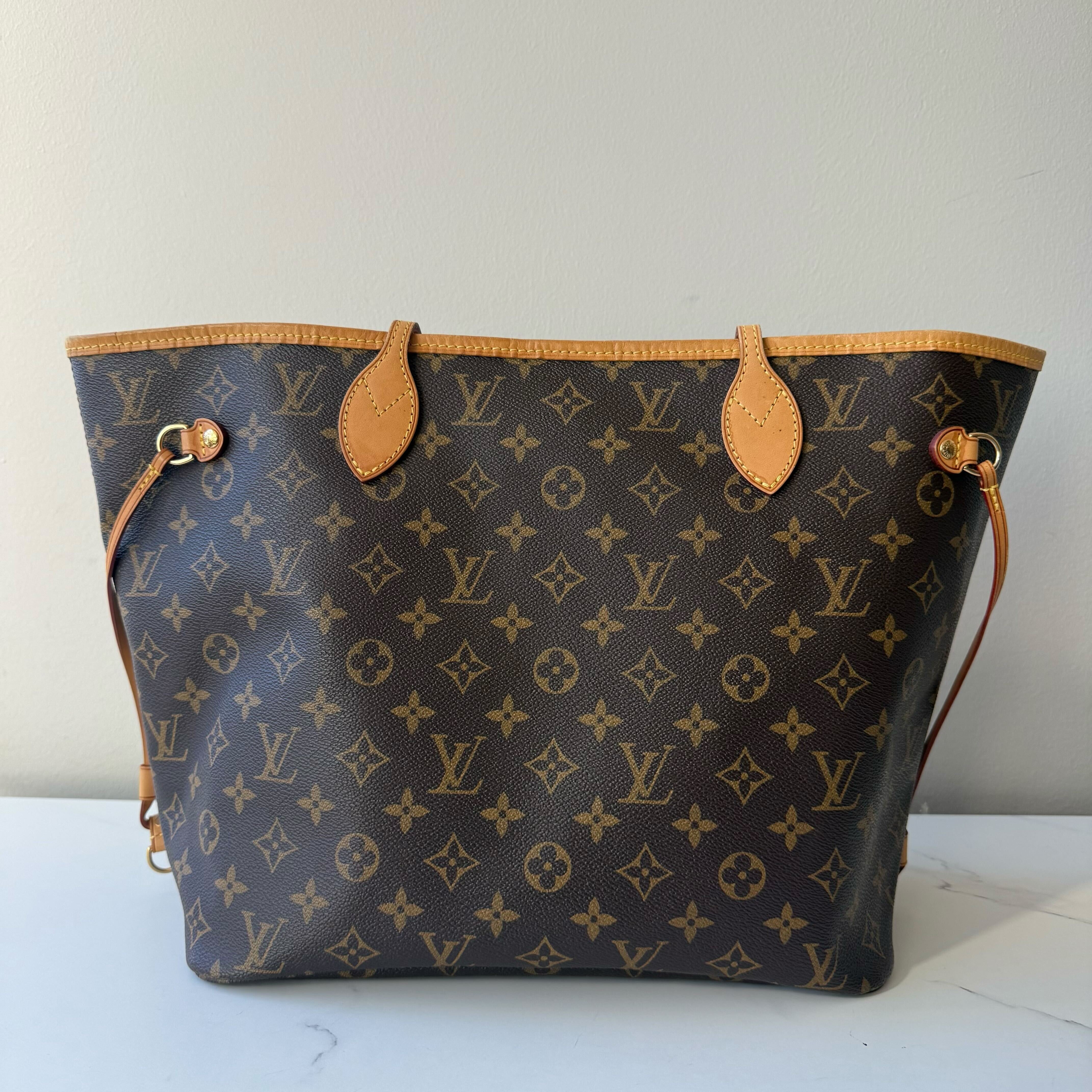 Louis Vuitton Neverfull MM + Pouch