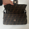 Fendi Zucca  Baguette Shoulder Bag