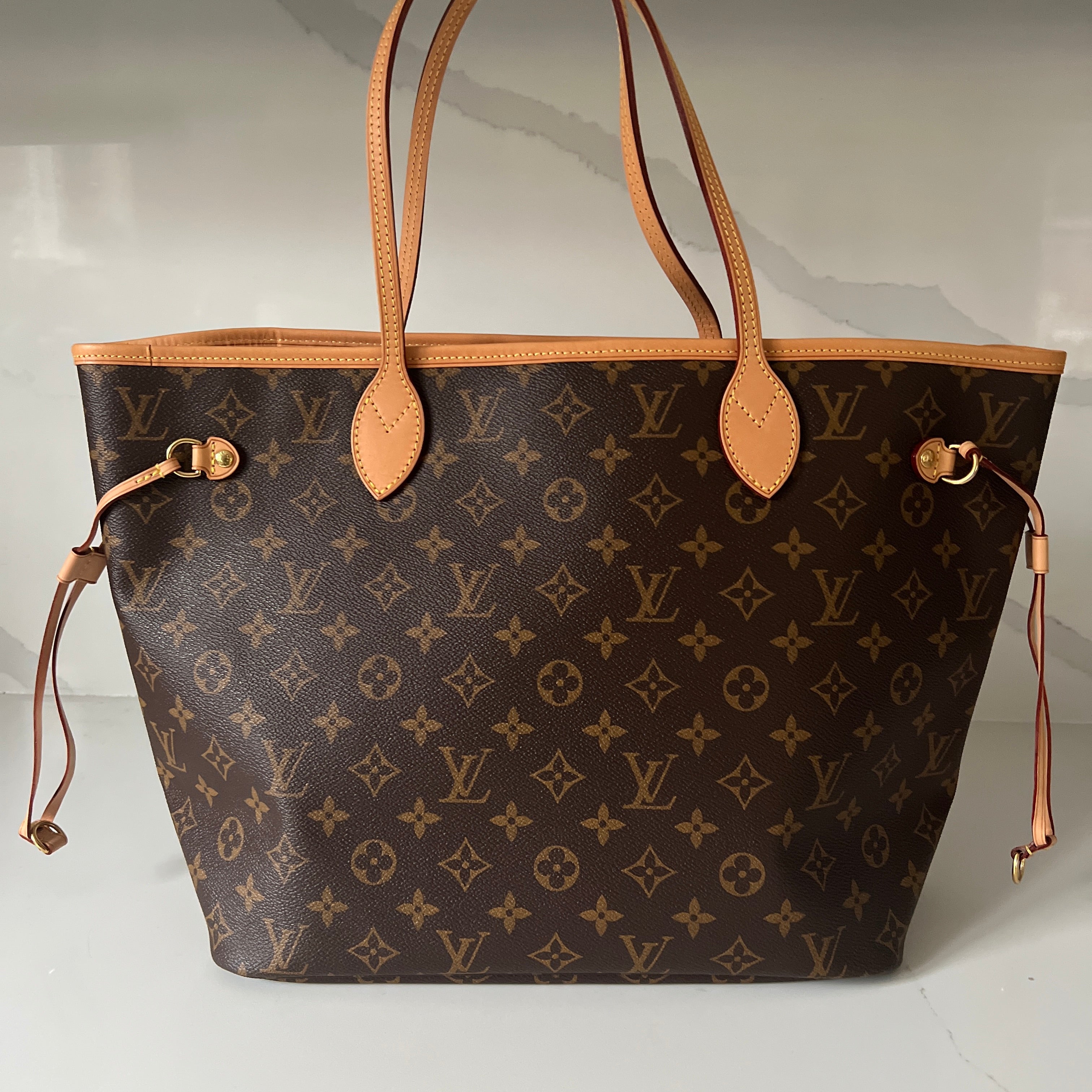 Louis Vuitton Neverfull MM & Pouch