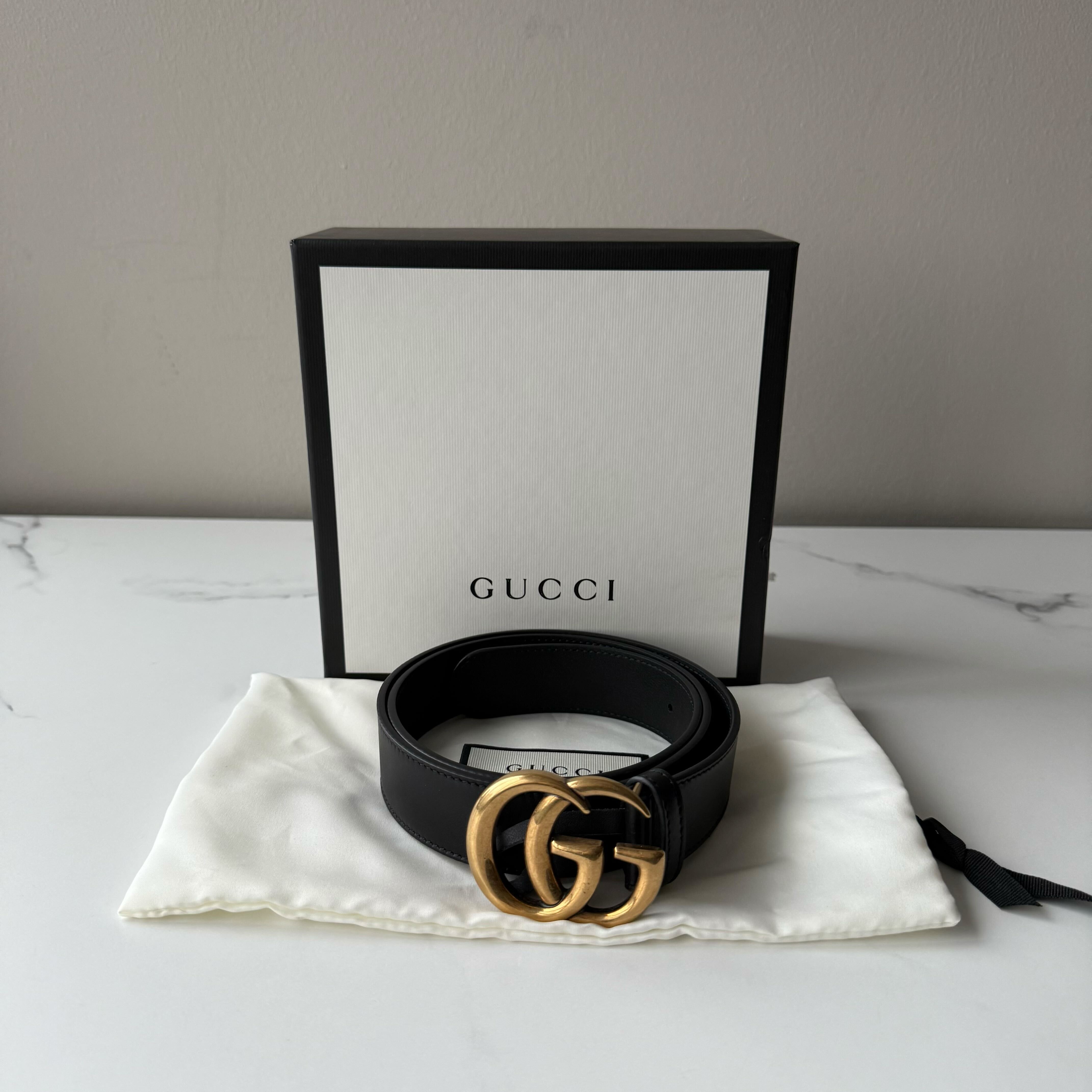 Gucci GG Marmont Wide Belt