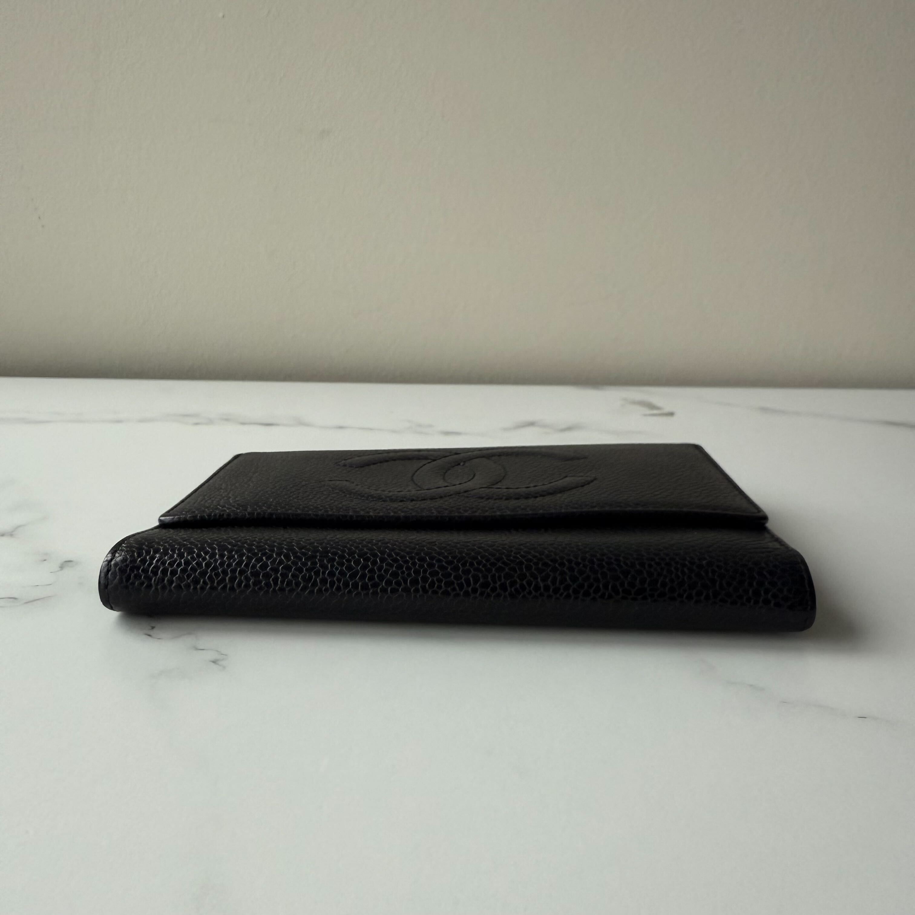 Chanel Coco Mark Trifold Wallet