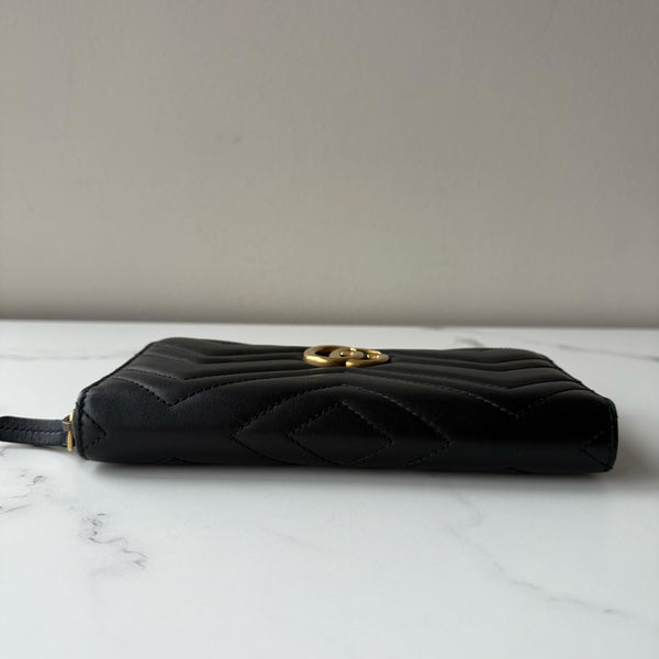 Gucci Marmont Zip Around Wallet