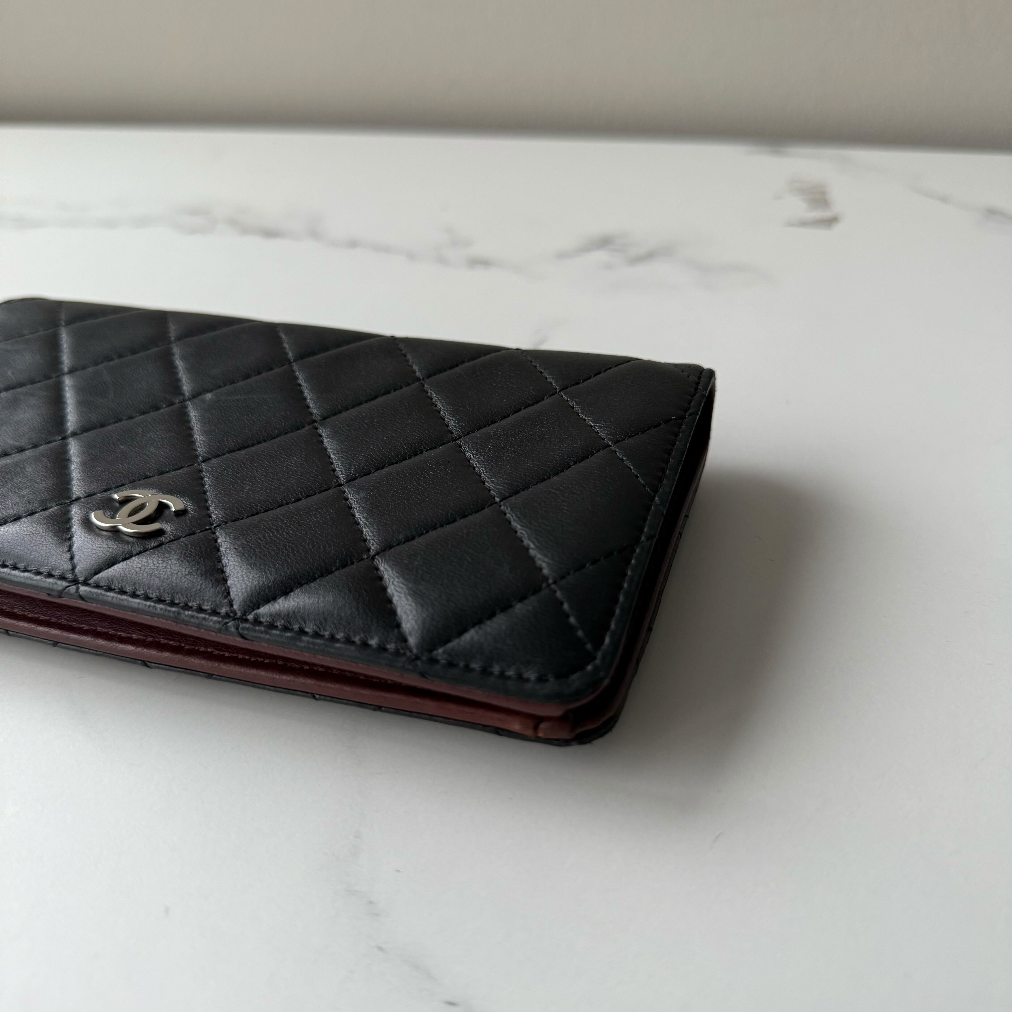 Chanel Matelasse Bi-fold Long Wallet