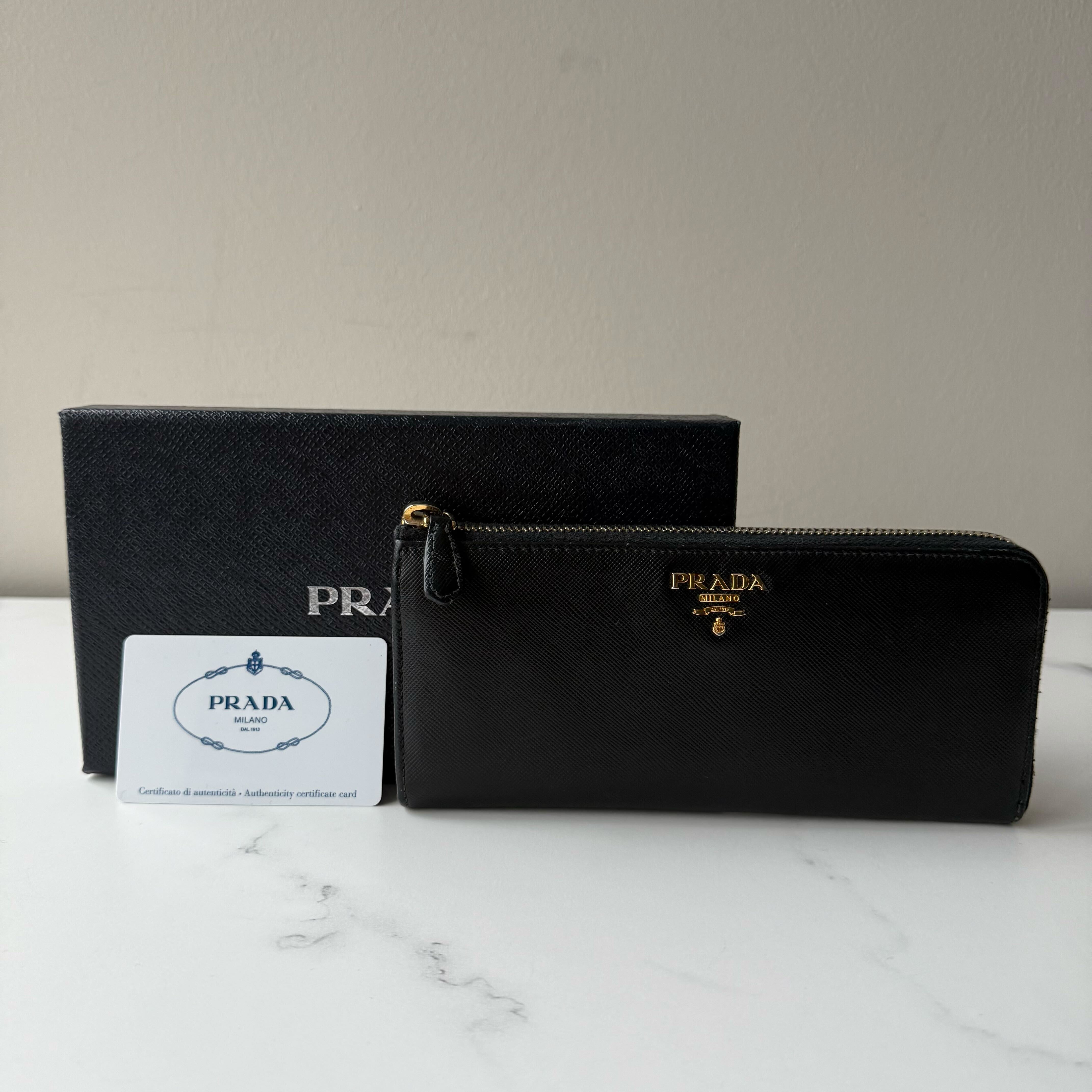 Prada Long Zippy Wallet